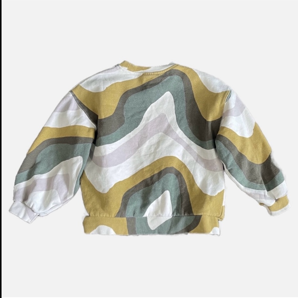 Zara Girls Abstract Print Sweatshirt (sz.8)